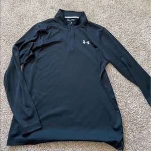 Under Armor black quarter zip